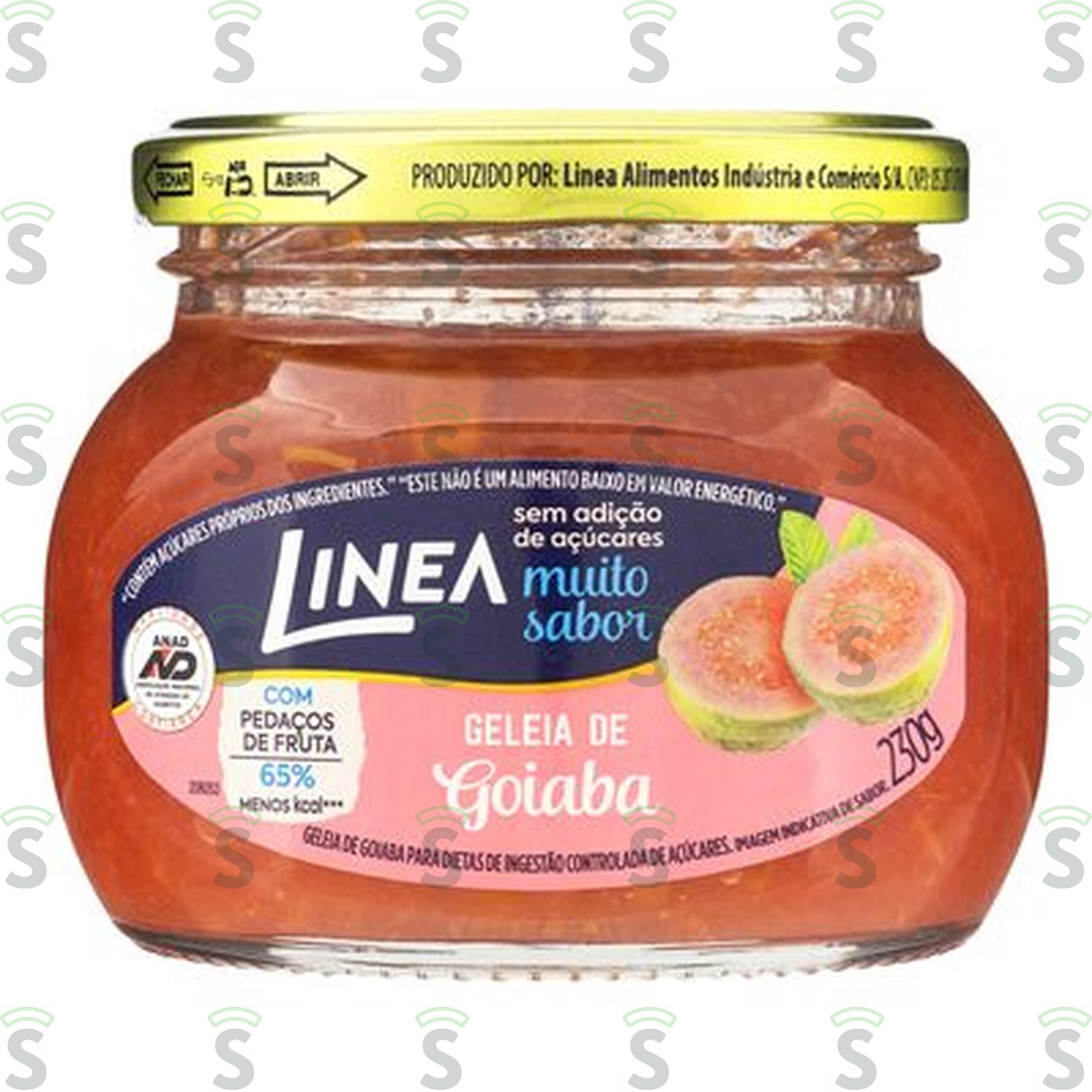 Geléia Linea Zero Açúcar Goiaba Vidro 230G