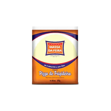 Massa P Pizza da Feira Tradicional P Frigid. 270g