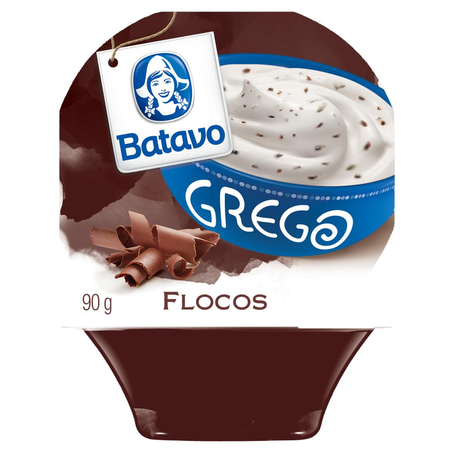 Iogurte Grego Batavo 90g - Flocos