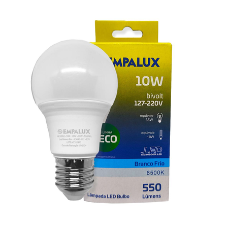 Lâmpada Empalux  Eco - E27 - 10W - 6500K