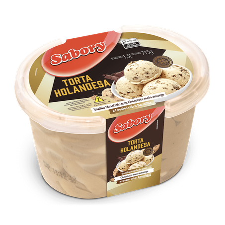 Sorvete sabory torta holandesa 1,5l
