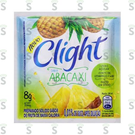  Refresco Em Pó Clight Abacaxi 8g