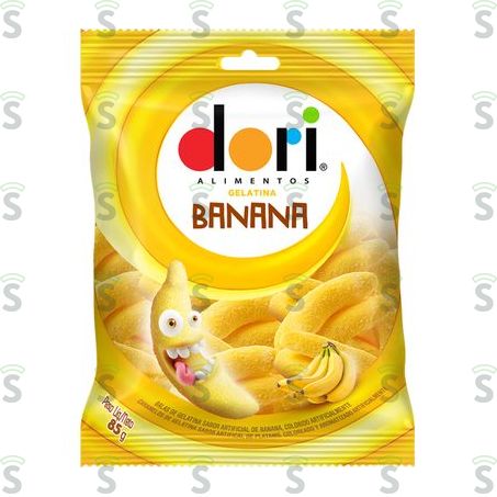  Gelatina Dori 60g Banana