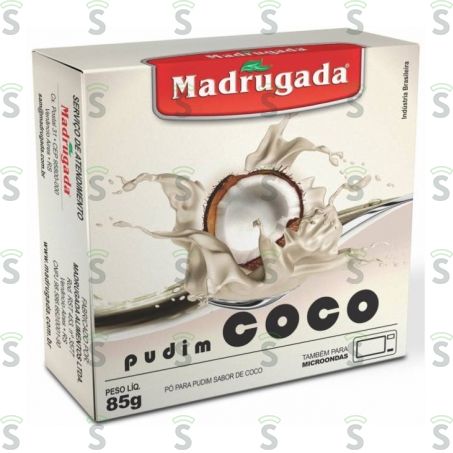  Pudim Pó Madrugada Coco 85g