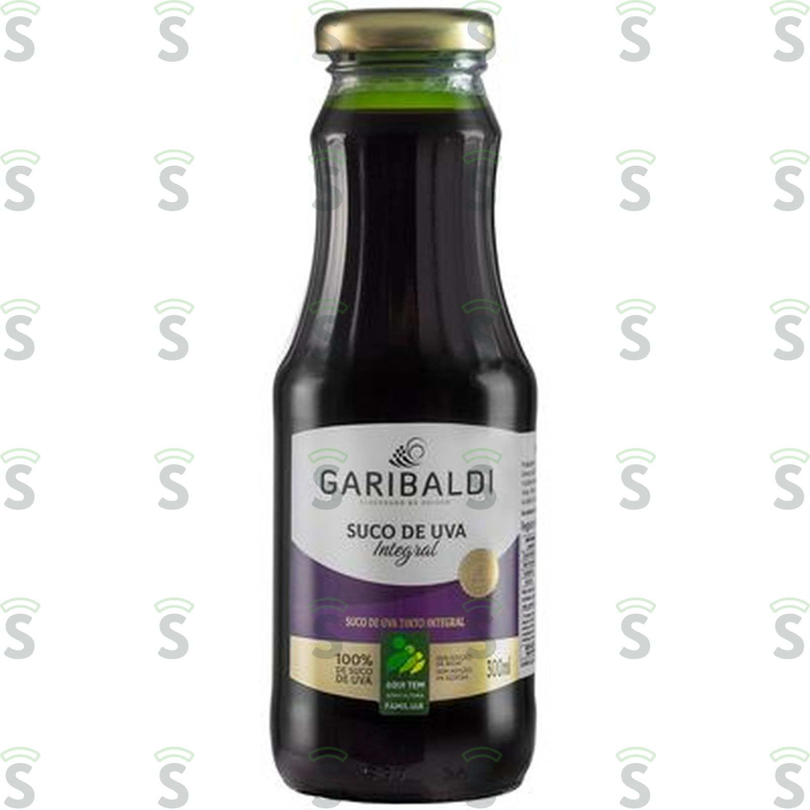 Suco Pronto Garibaldi Uva Integral Garrafa 300ML