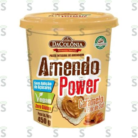  Amendopower 450g Caramelo e Flor de Sal
