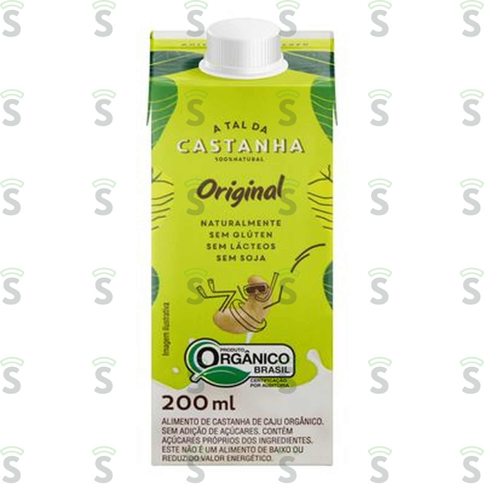 A tal castanha-bebida castanha 200ml ori