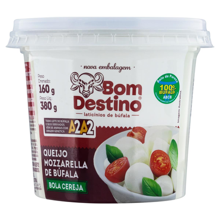 Queijo Mussarela de Búfala Bom Destino 160g