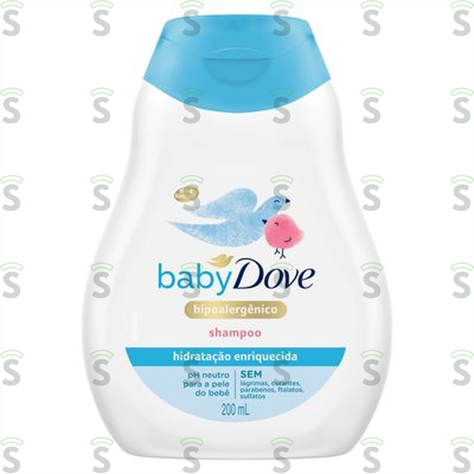 Shampoo Hidratação Enriquecida Baby Dove Frasco 200ml