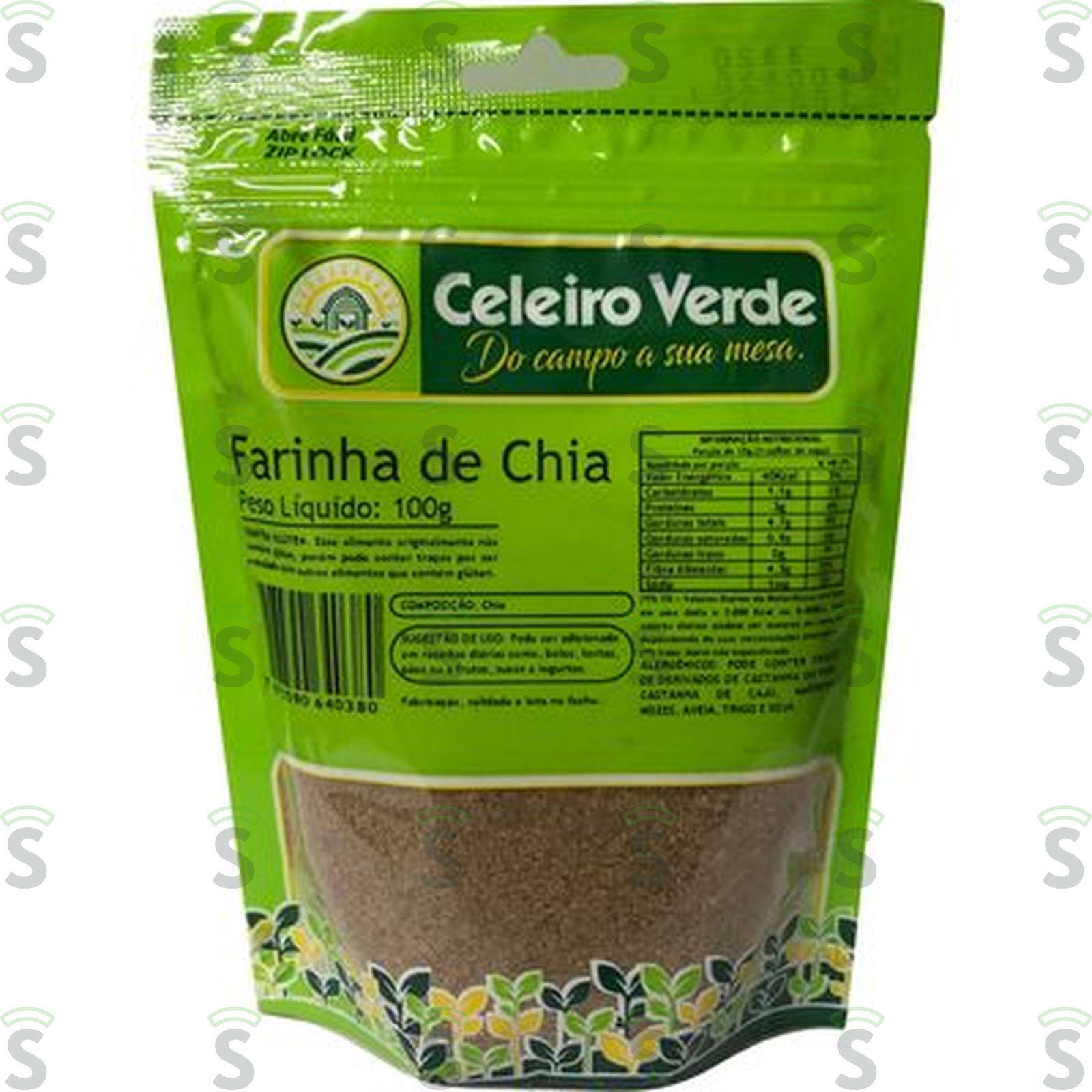 Farinha de Chia Celeiro Verde 100G