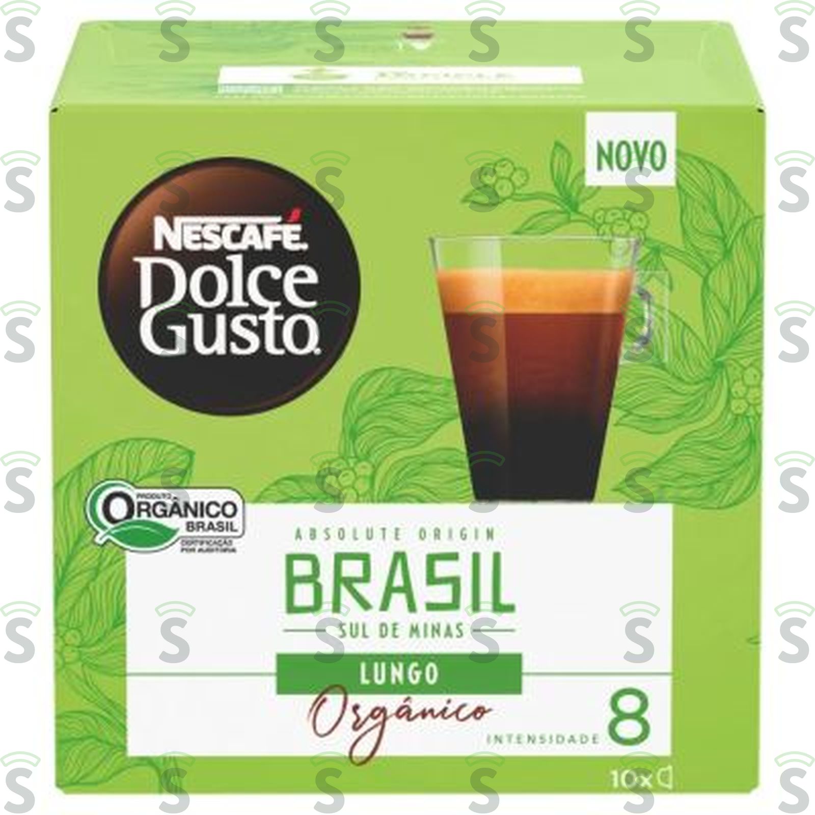Café em Cápsula Torrado e Moído Lungo Orgânico Nescafé Dolce Gusto Absolute Origin Brasil Caixa com 10un - 80gr