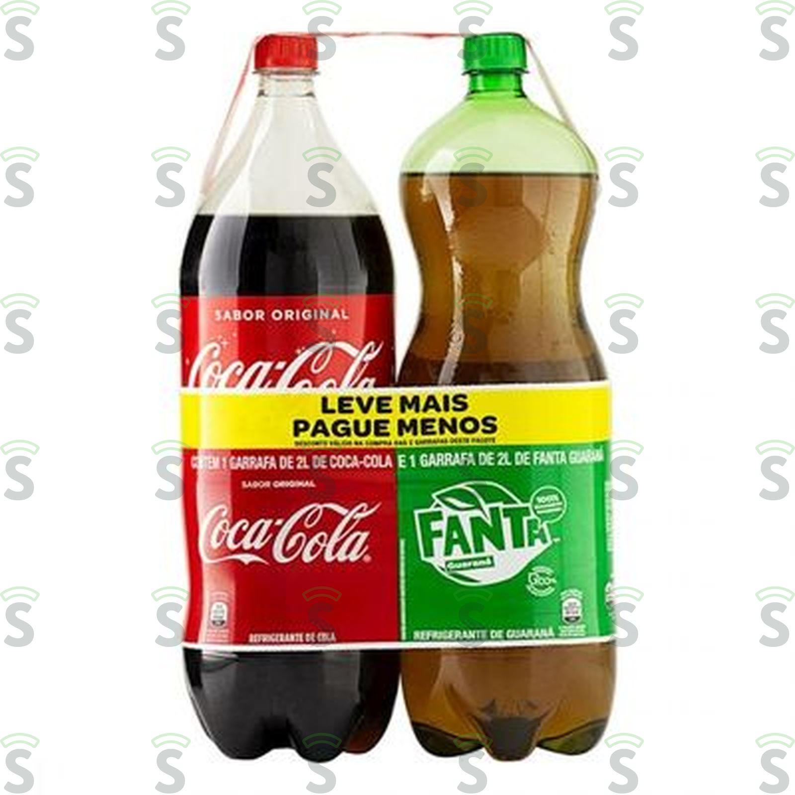 Refrig coca cola + fant guar 2l