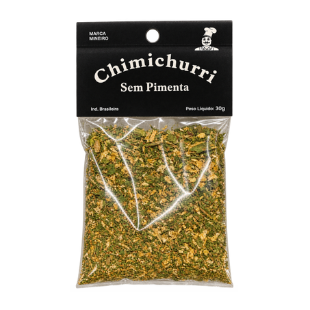 CHIMICHURRI MINEIRO CART 30G SEM PIMENTA