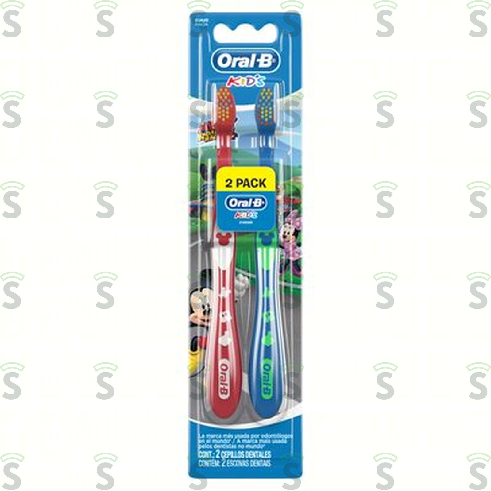 Escova Dental Infantil Oral-b Mickeyidades 2UN