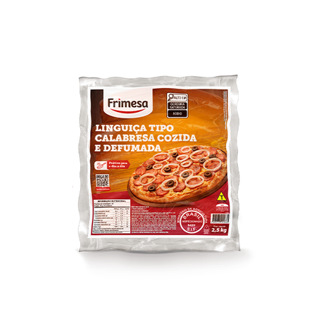 Linguiça calabresa frimesa pacote 2,5kg