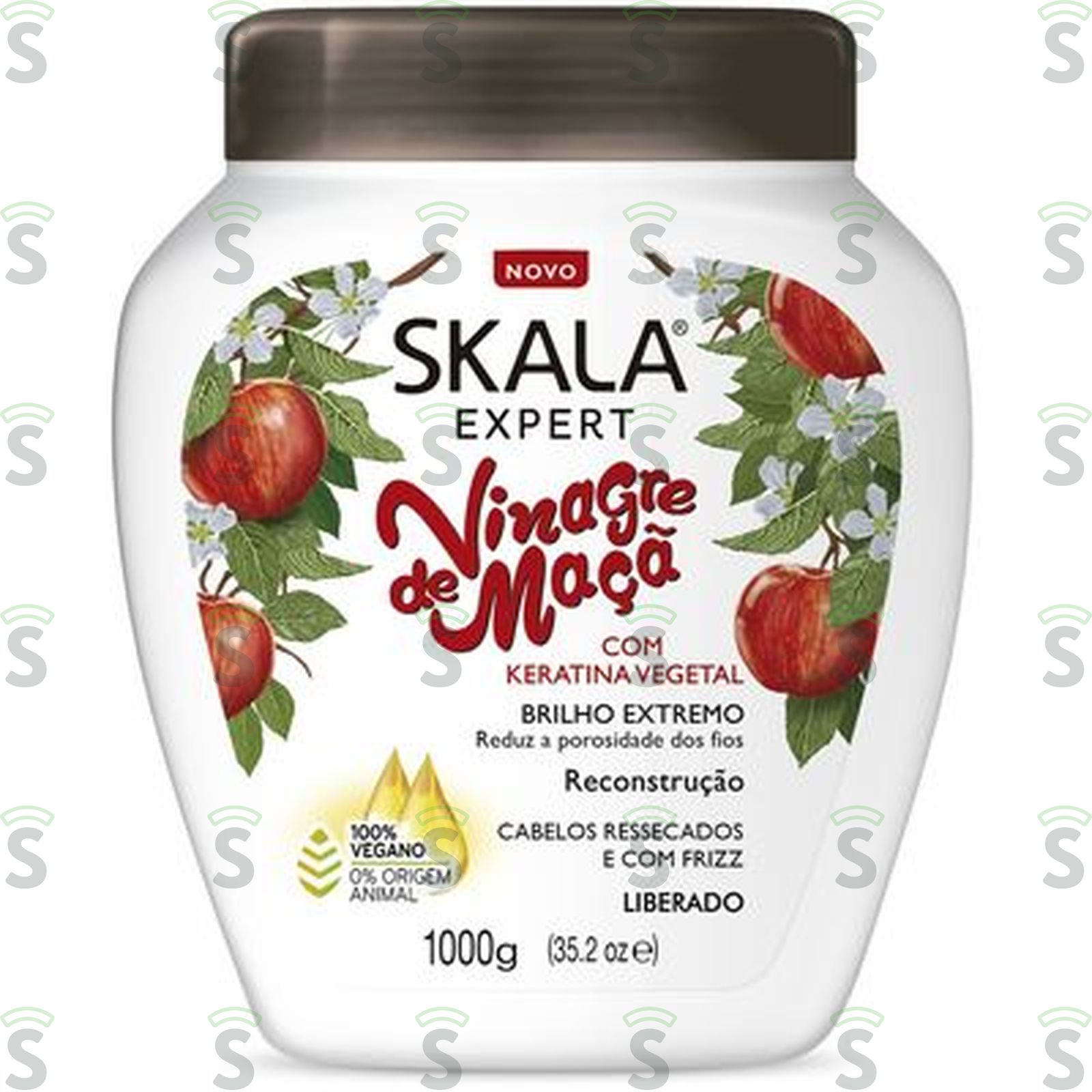 Creme de Tratamento Condicionador Skala Vinagre de Maça Pote 1000gr
