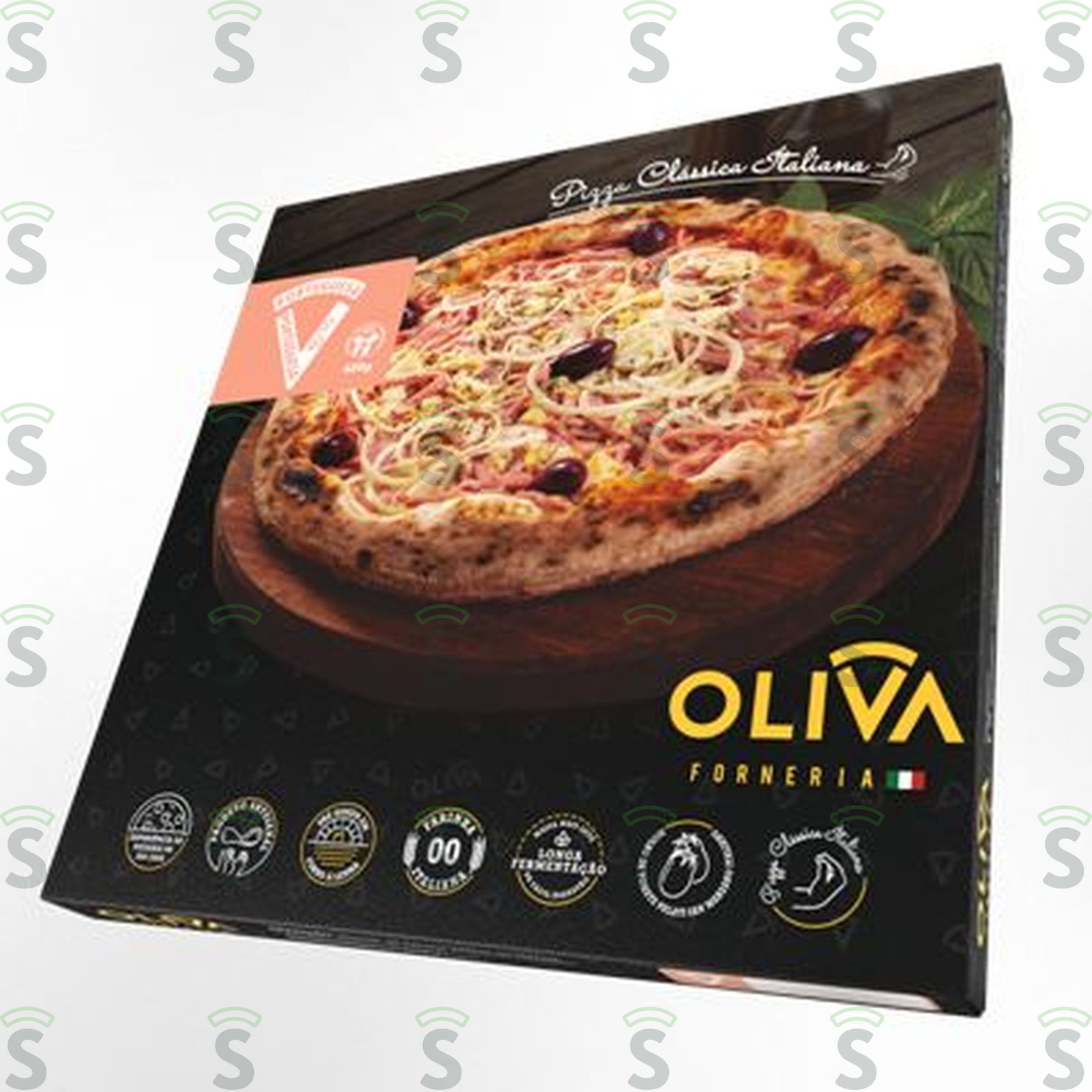 Pizza Oliva Portuguesa 420G