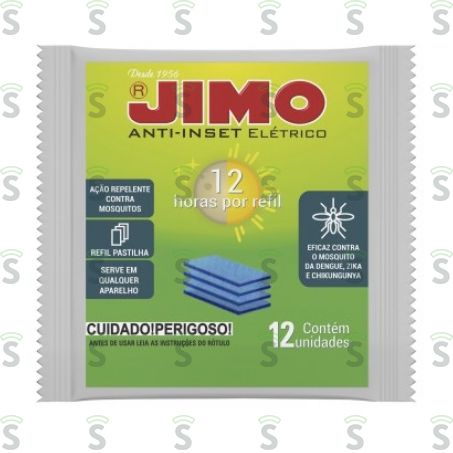  Inseticida Jimo 12 Horas Refil 12un