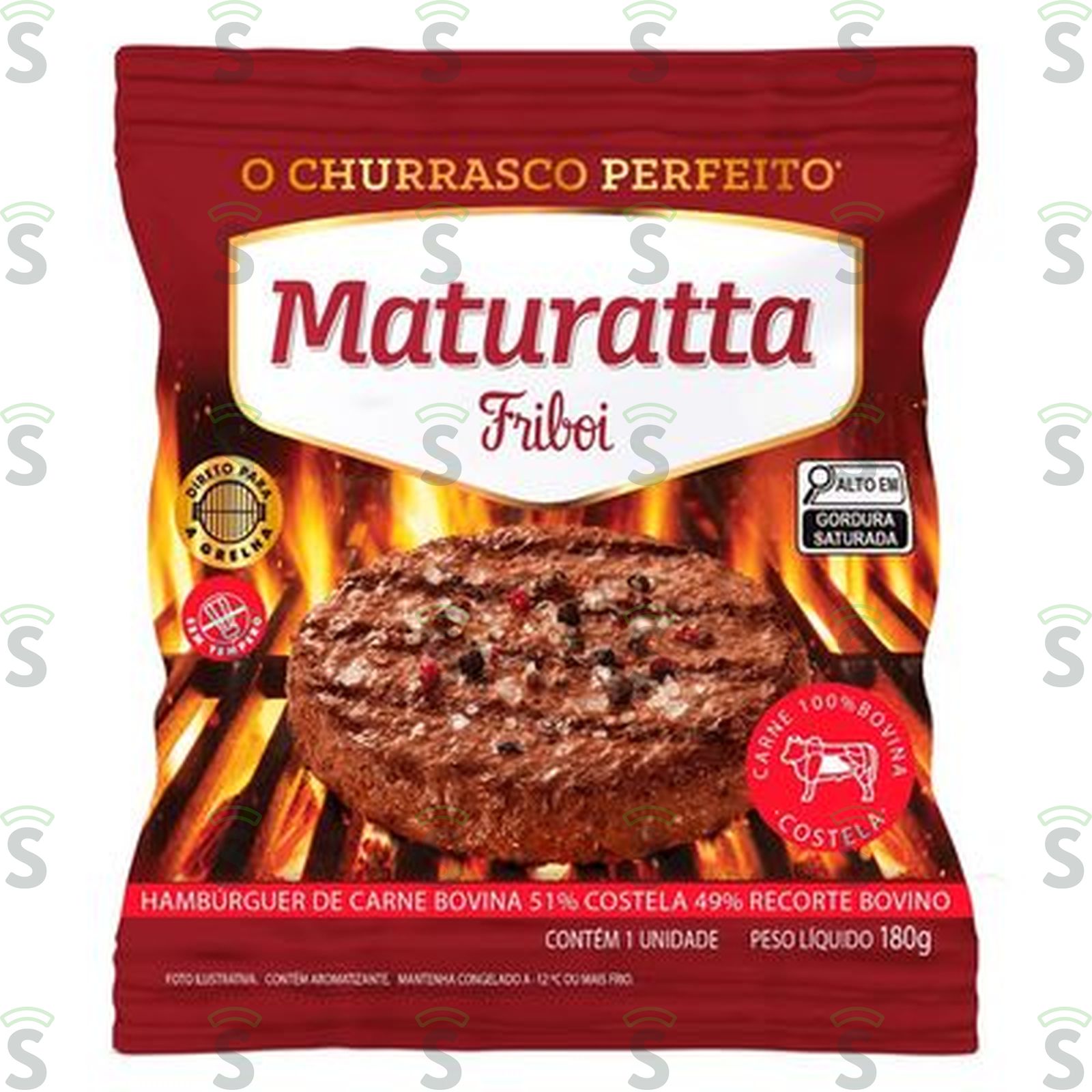 HAMB MATURATTA FRIBOI 180G COSTELA