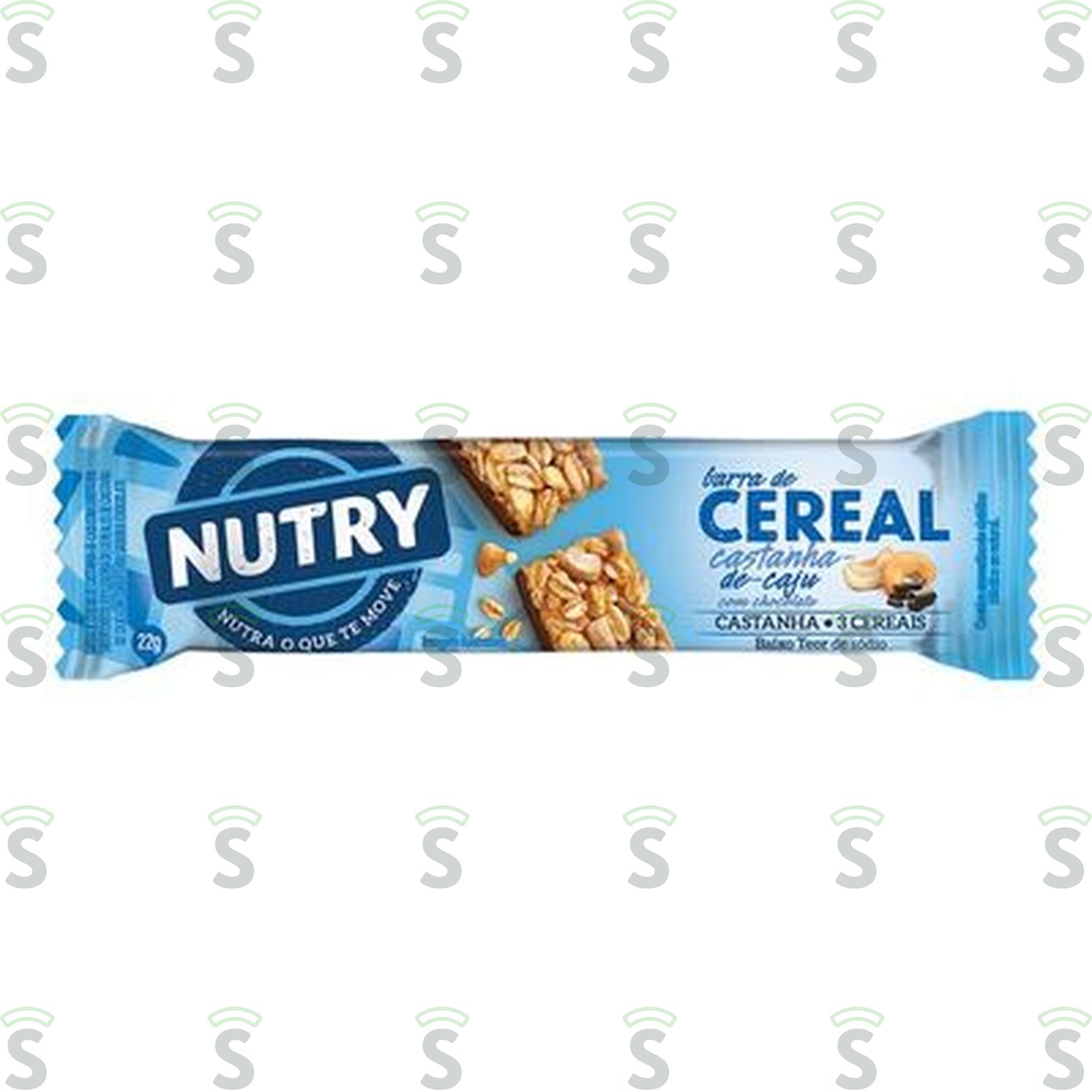 Nutry-barra cereais 22g cast caju chocol