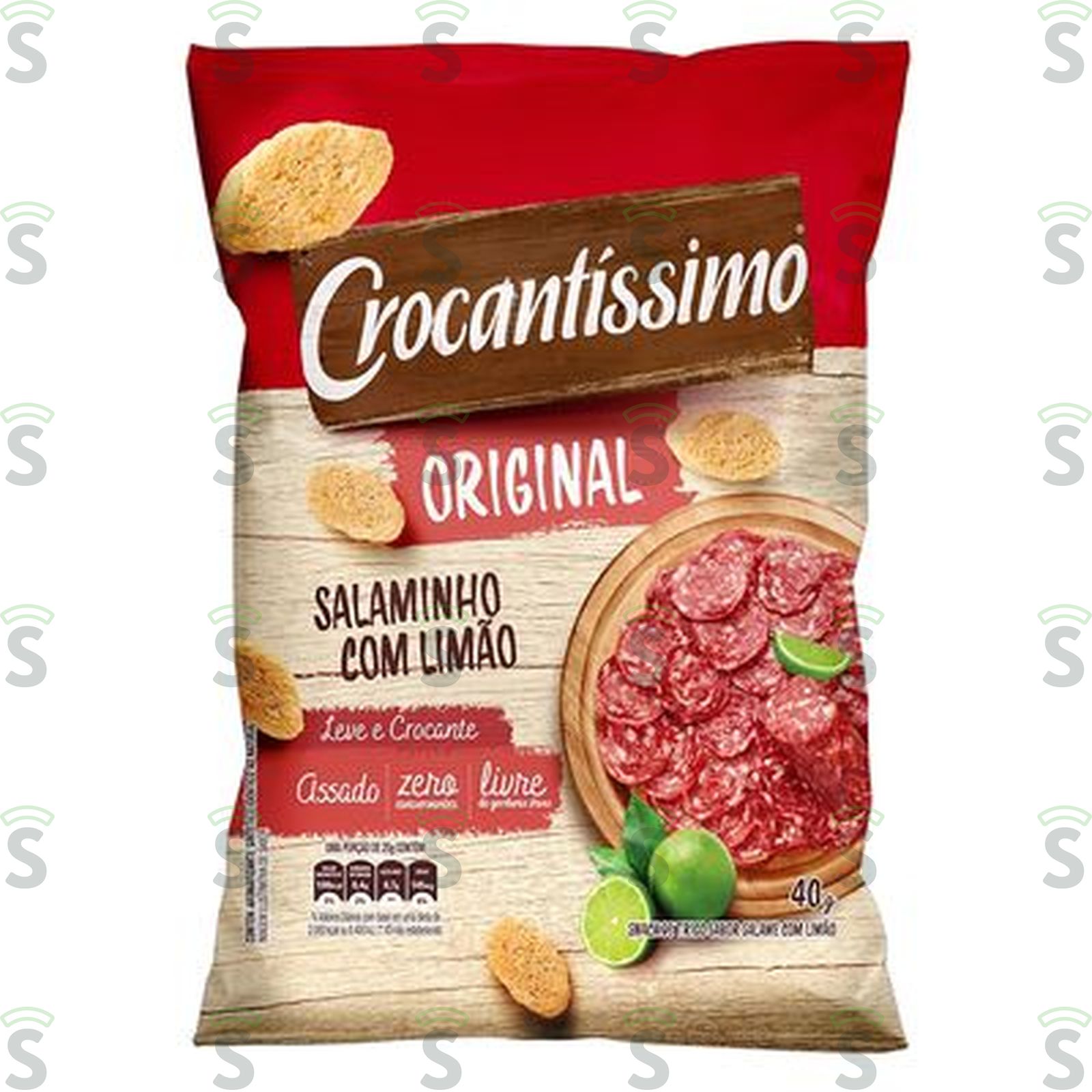 Crocantissimo-snack 45g salame limao