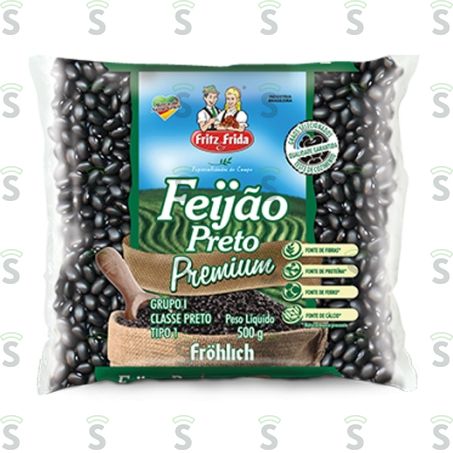  Feijao Preto Fr&fr T1 500g