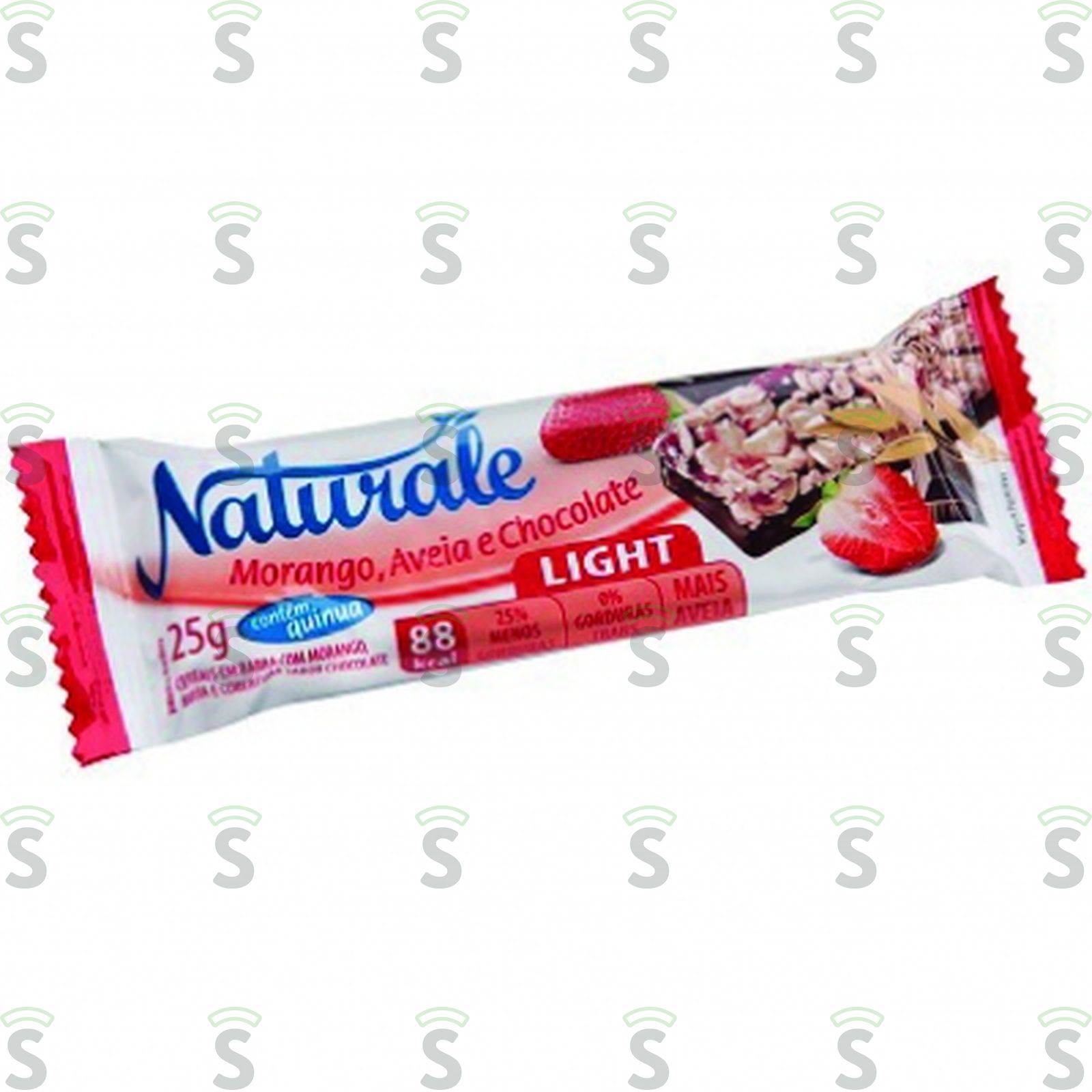 Naturale-barra cereal 25g mor/aveia/choc