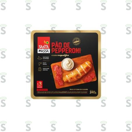  Pao de Peperoni Santa Massa 240g