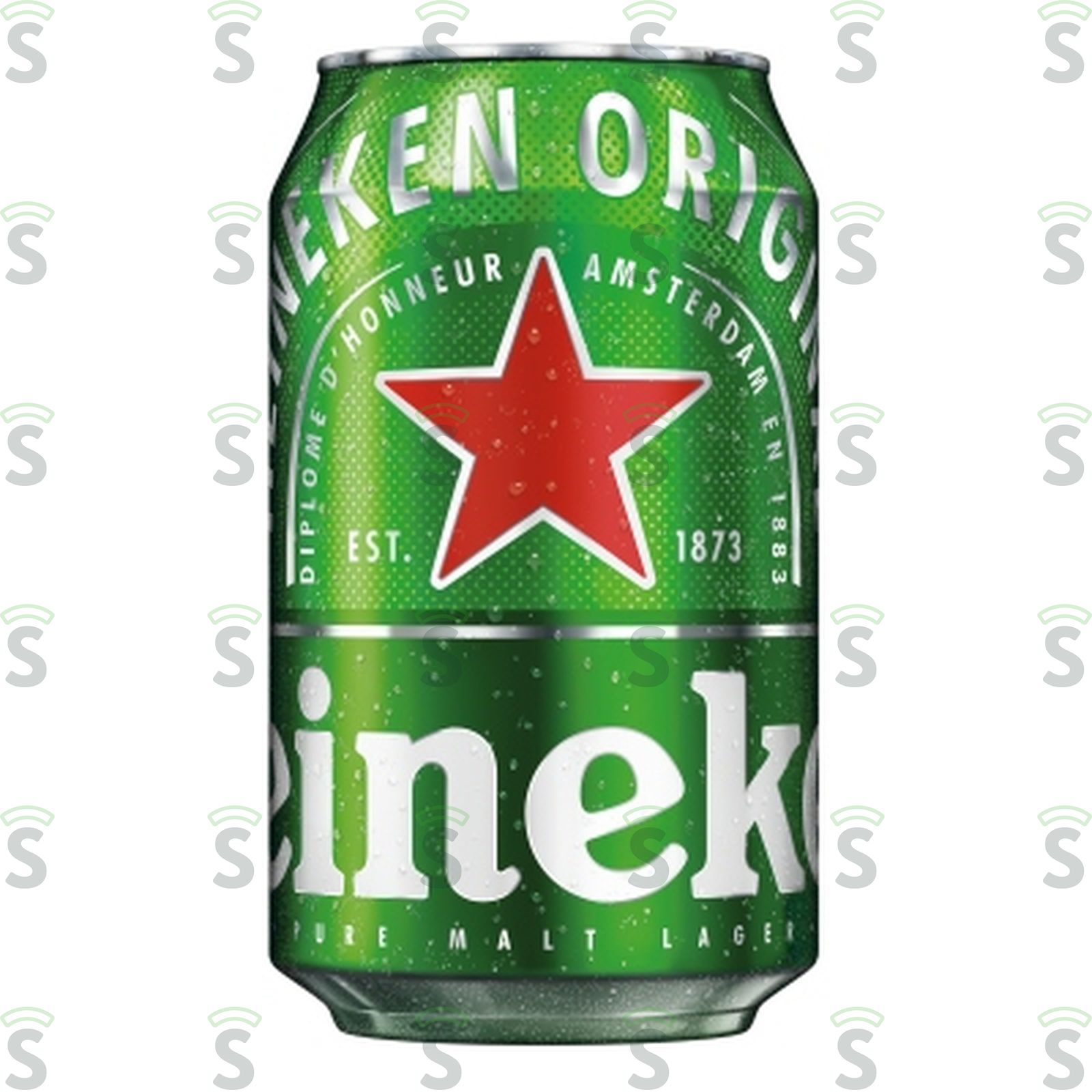 Cerveja Lager Heineken Premium Puro Malte Lata 350ml