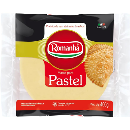 Massa para Pastel Romanha 400g - Disco