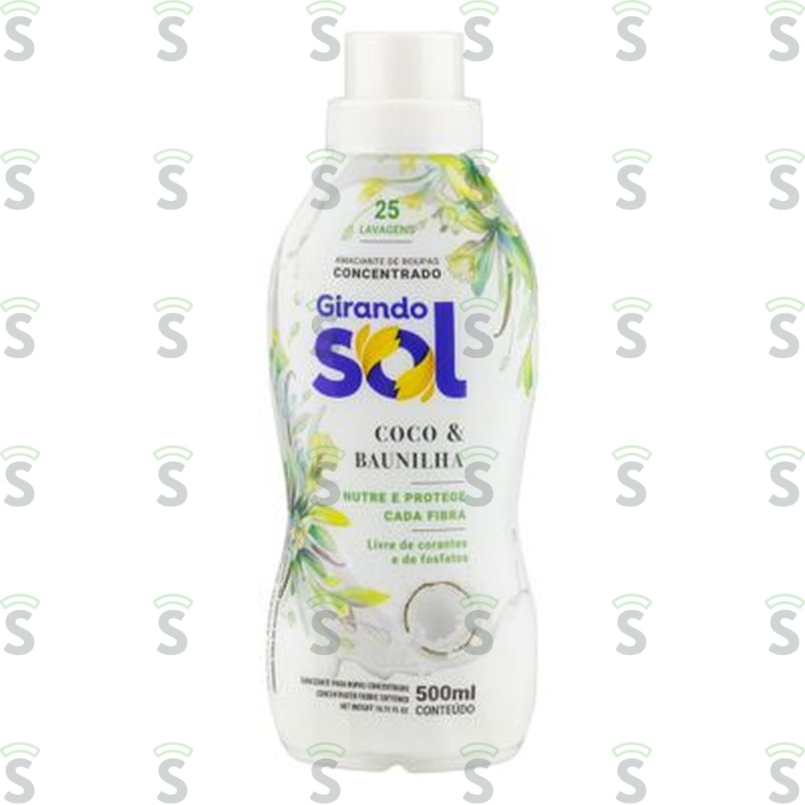 Girando sol-amaciante conc 500ml c bauni