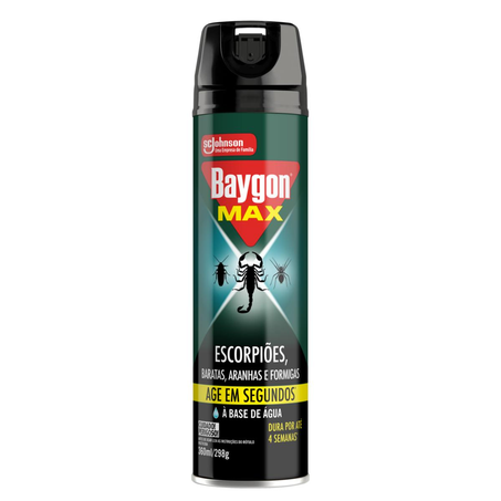 Inseticida Aerossol Baygon 360ml - Mata-baratas e Formigas