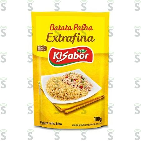  Batata Palha Kisabor 100g Extra Fina