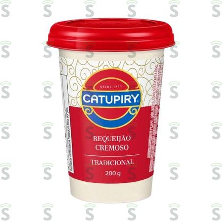  Requeijão Catupiry Cremoso Tradicional Pote 200g