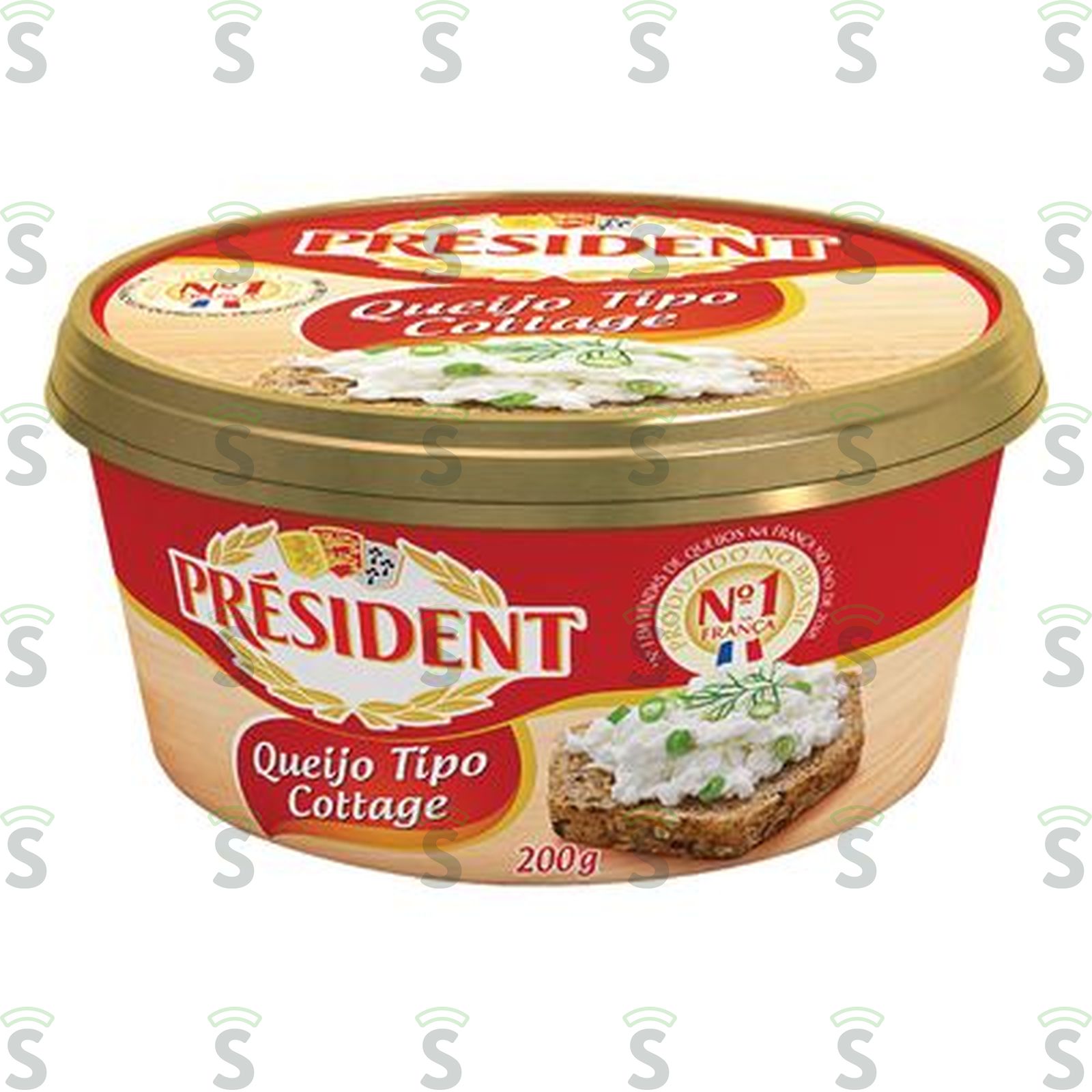 Queijo Cottage President 220G