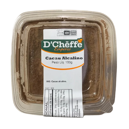 Cacau alcalino d´cheffe 150g