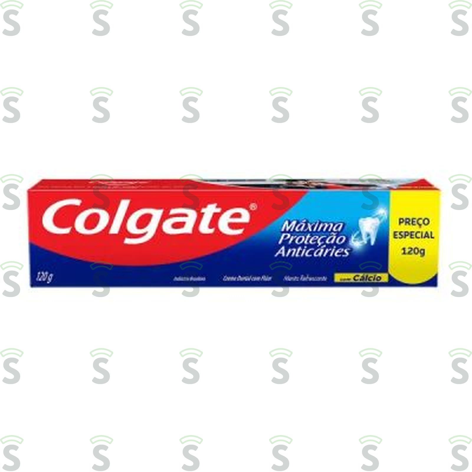 Creme Dental Colgate Menta Refrescante Máxima Proteção Anticáries Caixa 120gr