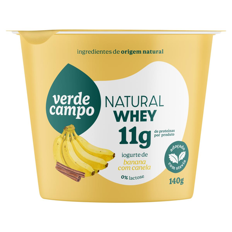 Iog.verde Campo 11g Whey Banana/can.140g