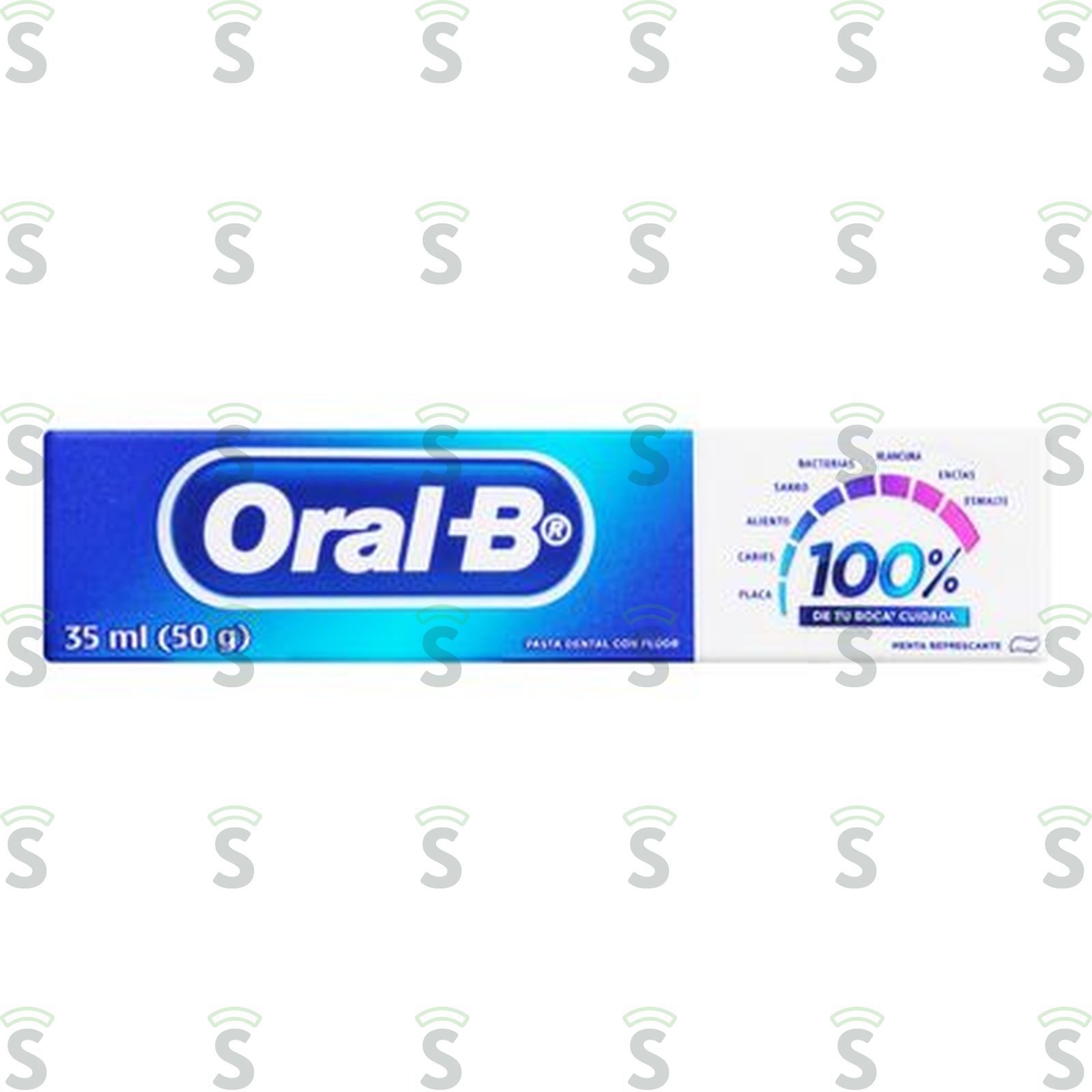 Creme Dental Menta Refrescante Oral-b 100% Caixa 50G
