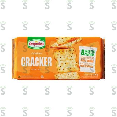  Orquidea-biscoito 320g Cream Cracker