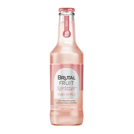 Bebida brutal fruit ln 275ml ruby apple