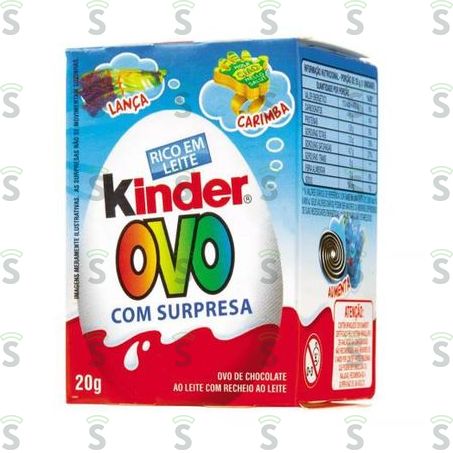  Kinder-ovo Meninos 20g Surpresa