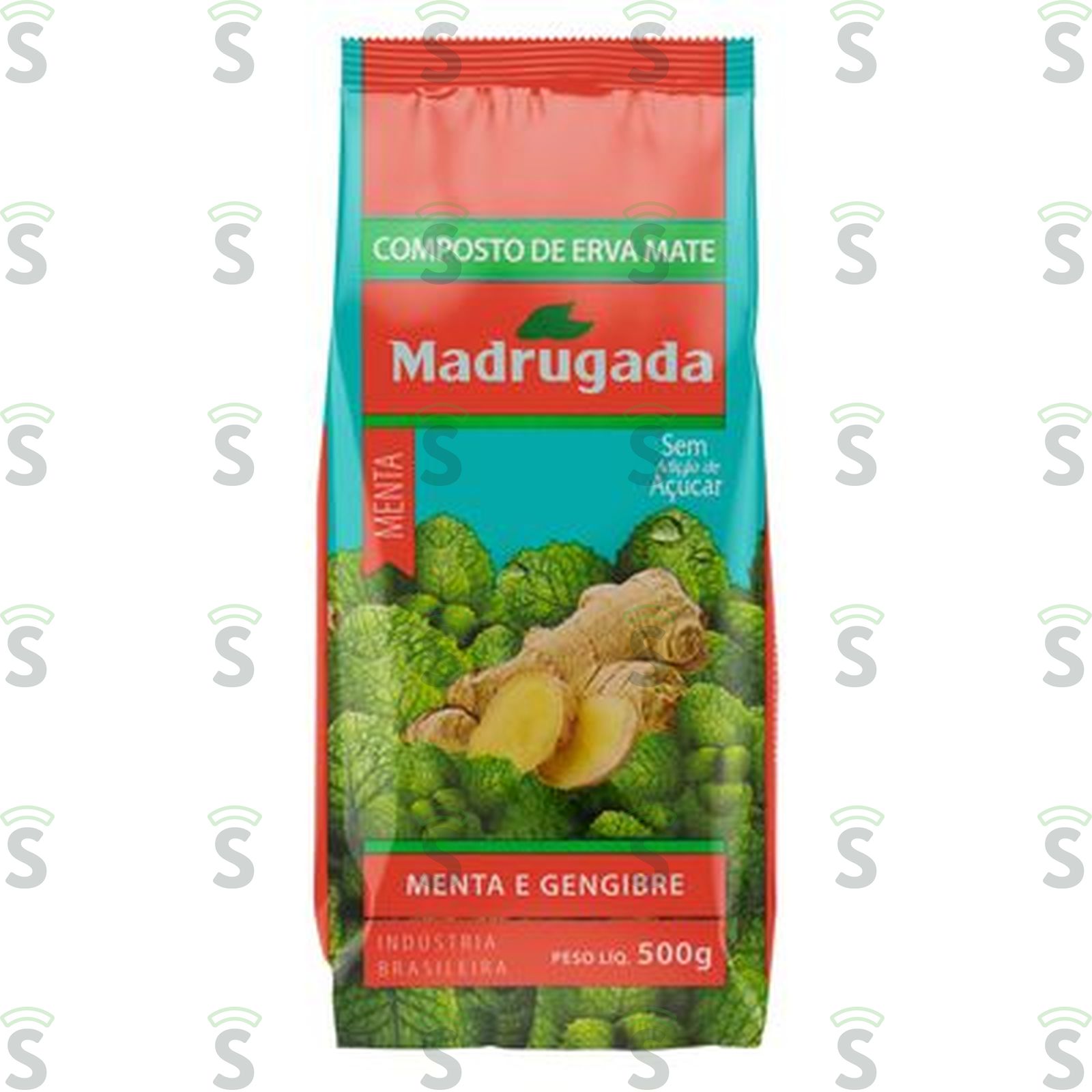 Erva Mate Madrugada Menta/gengibre 500G