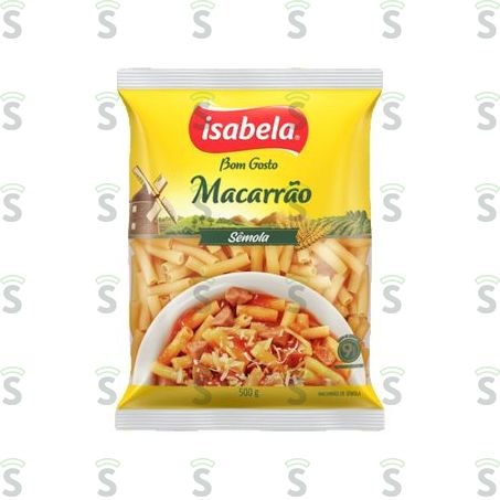  Massa Isabela Bom Gosto Macarrão 500g