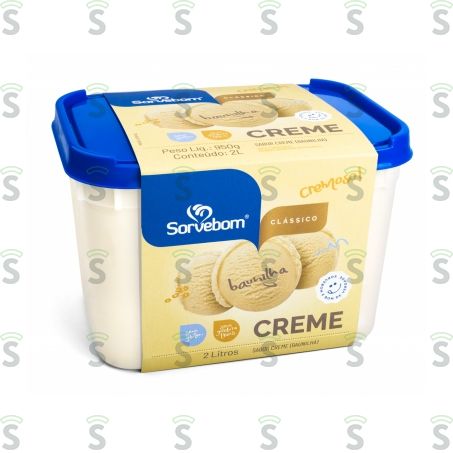  Sorvebom-sorvete 2lt Creme