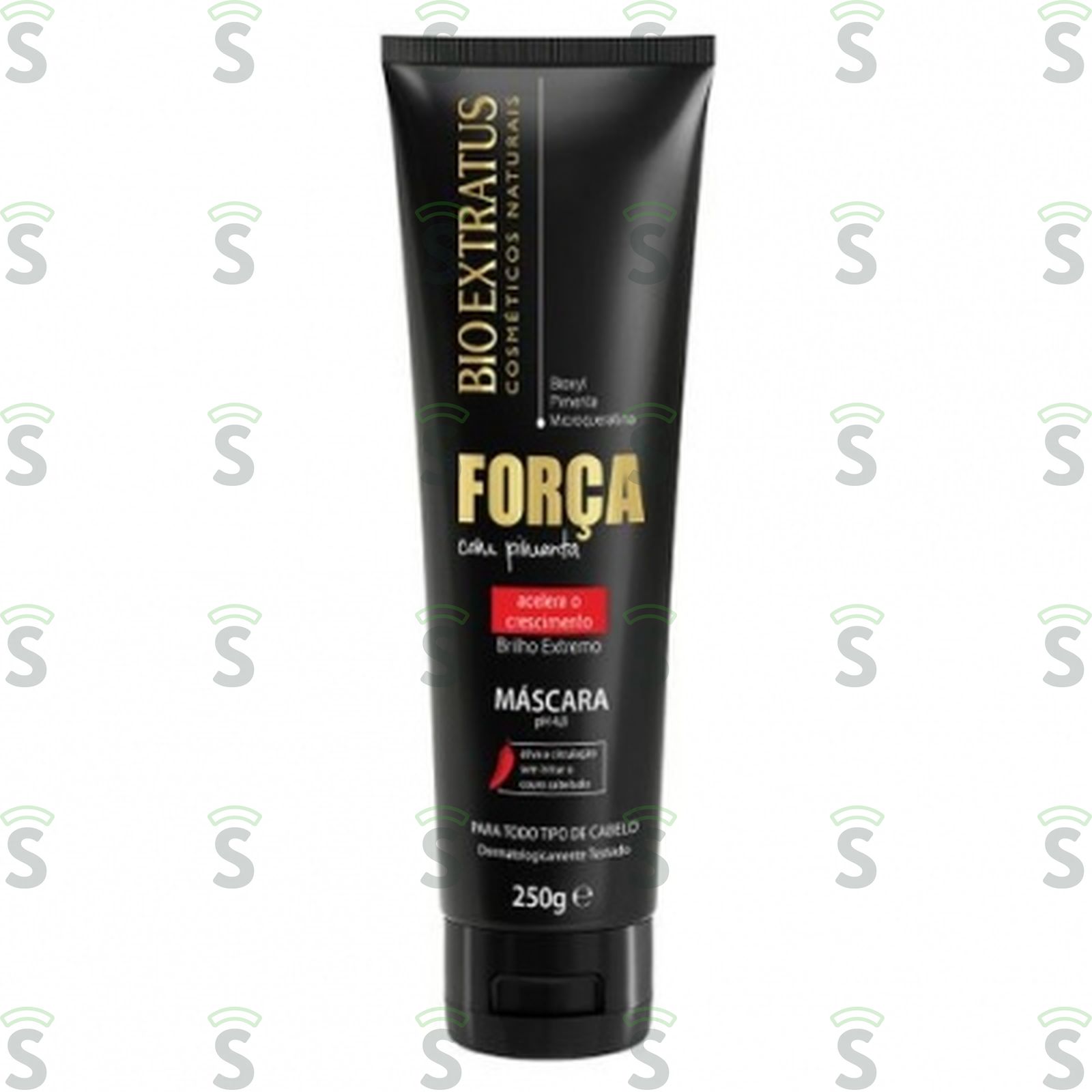 Máscara Capilar Bio Extratus Força com Pimenta Embalagem 250G