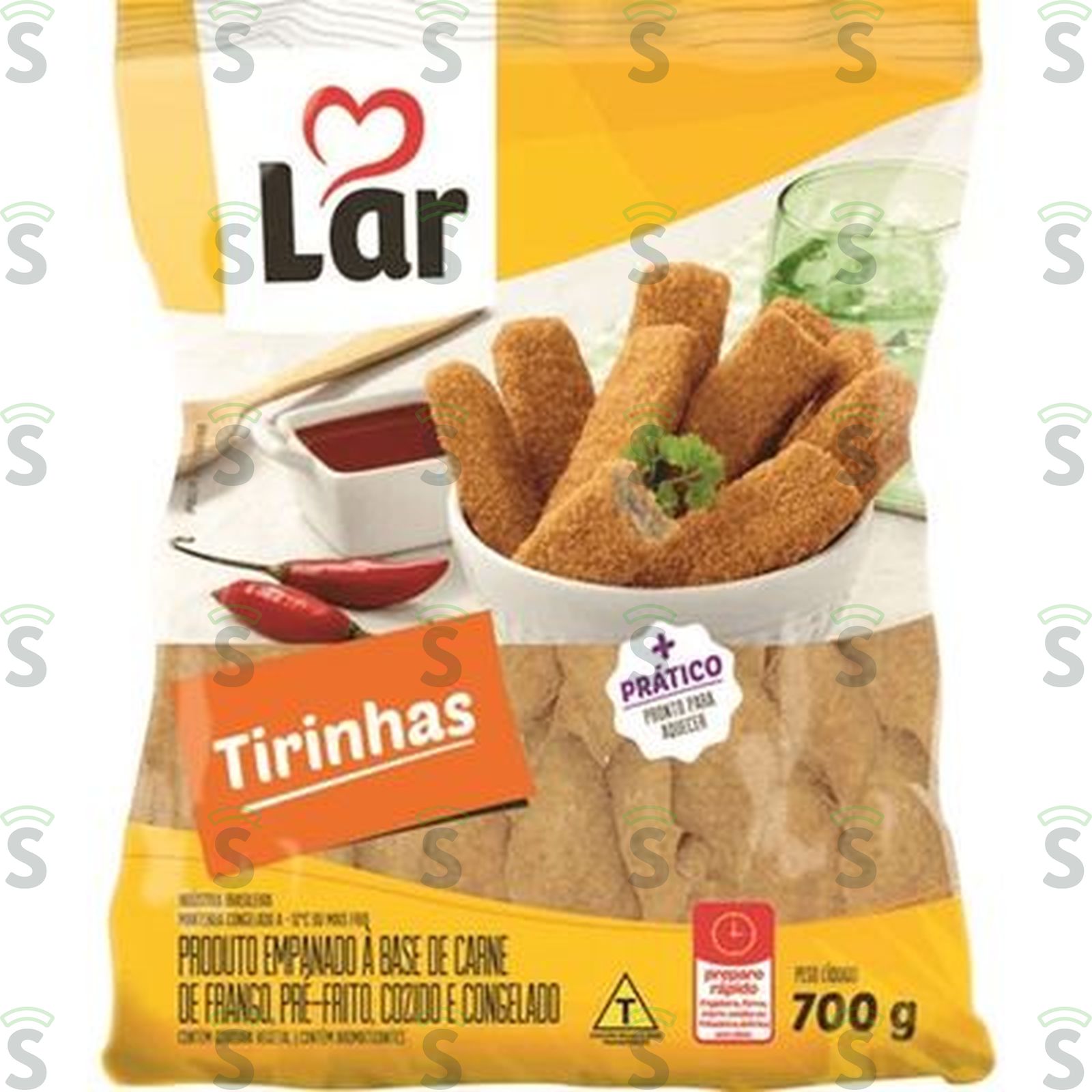 Frango Empanado Lar Tirinhas 700G