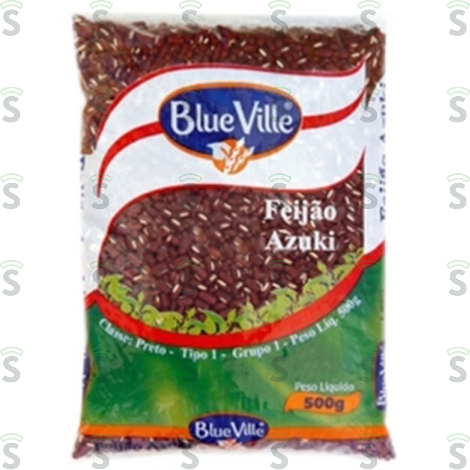 Feijao azuki blue ville 500g
