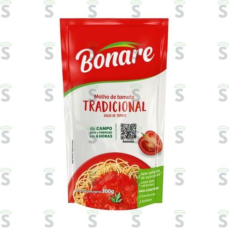  Molho Tom Bonare Tradicional Sc 300g