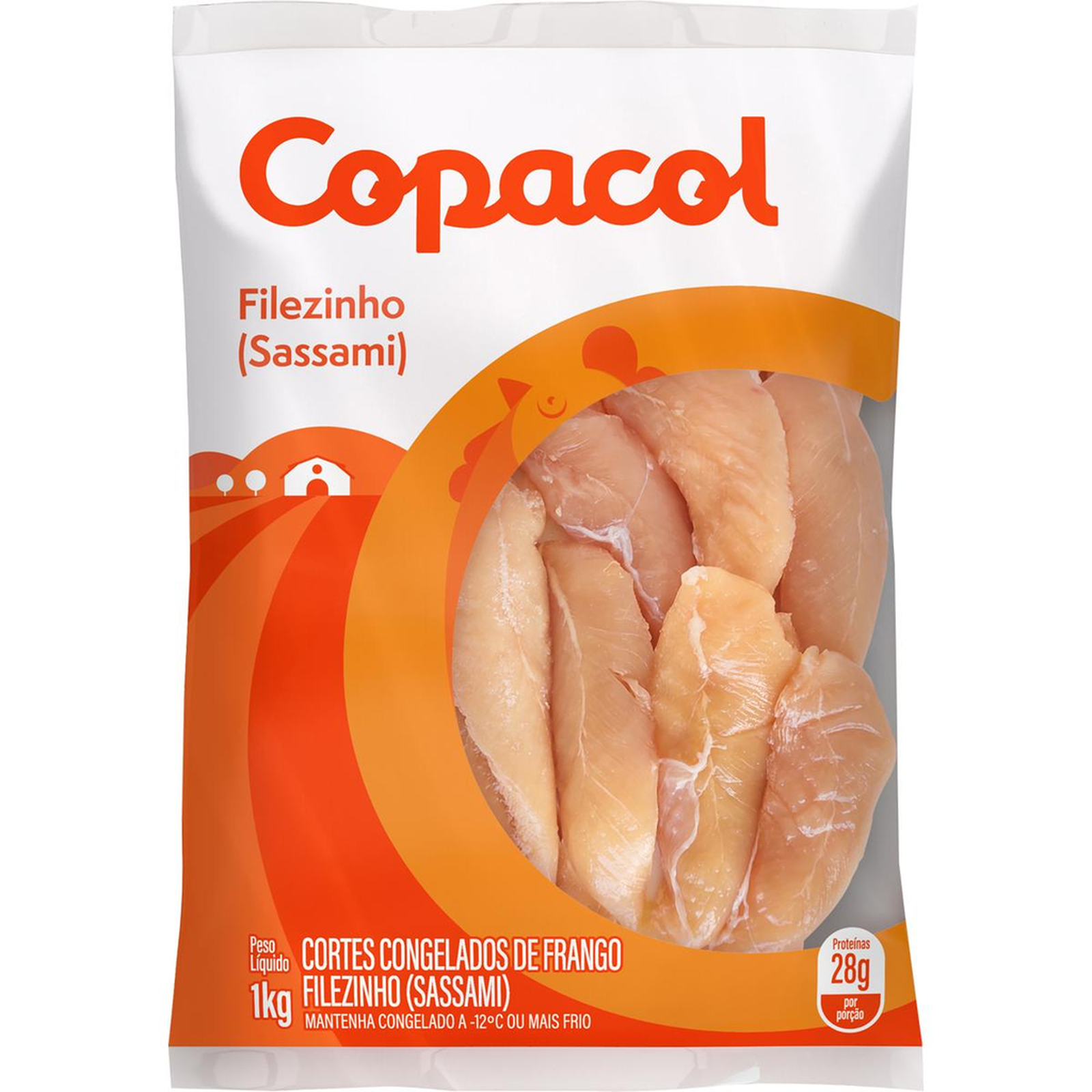 Filezinho Sassami Copacol 1kg - Congelado